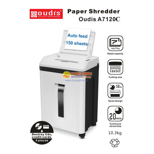 Máy hủy giấy Oudis A7120C